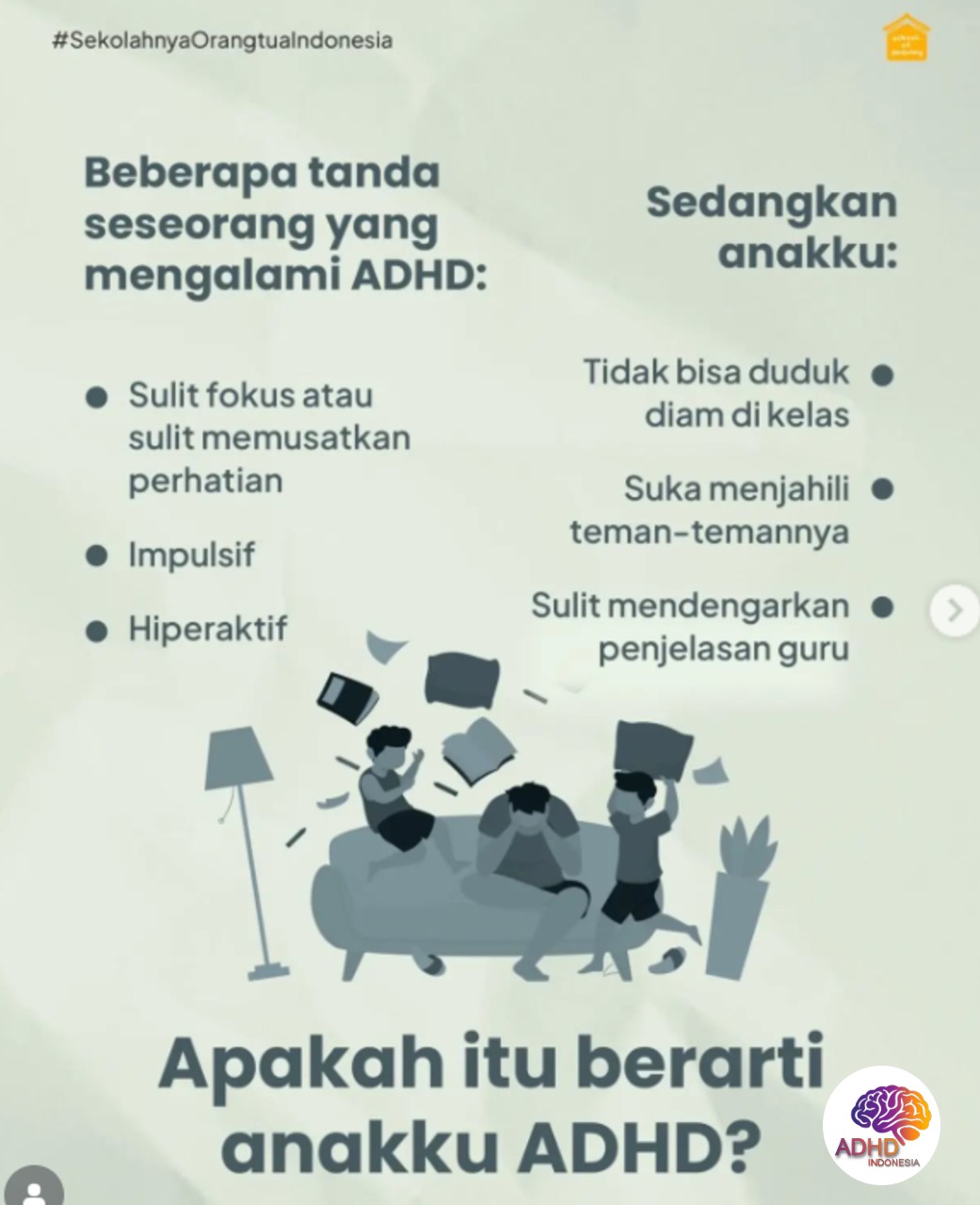 Ciri dan Gejala ADHD pada Anak Usia Dini di Kabupaten Labuhanbatu Utara